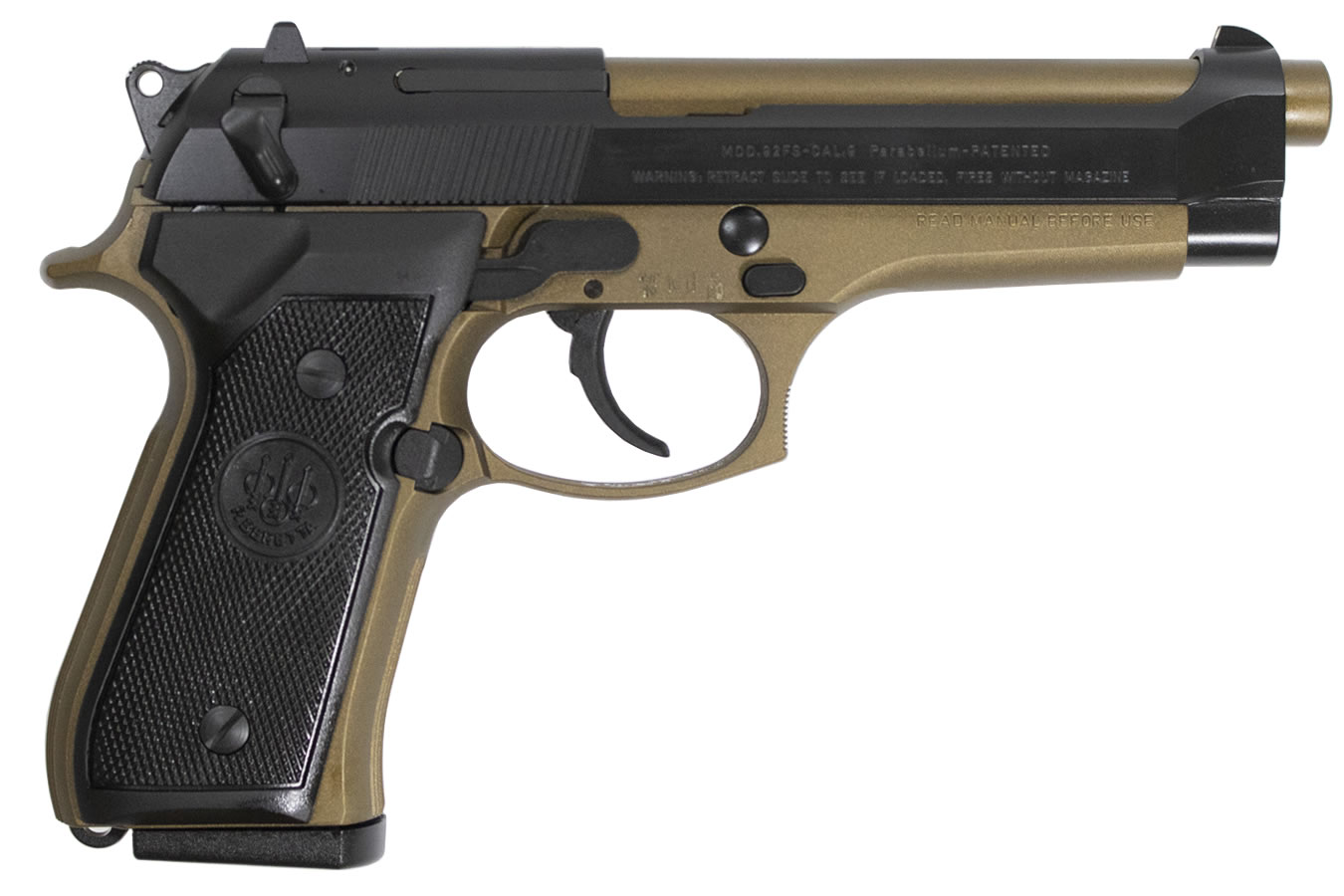 BERETTA 92FS 9mm 4.9" 15rd - Black