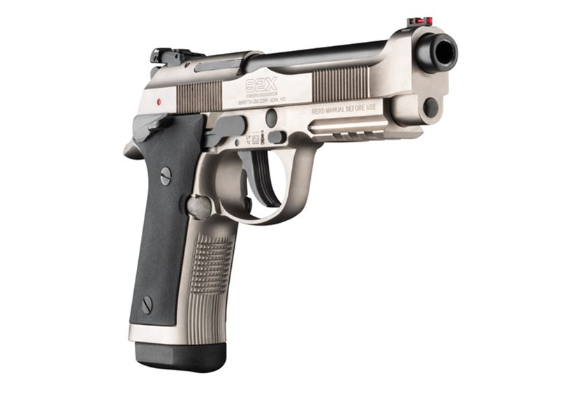 BERETTA 92X 9mm 4.9" 10rd Pistol - Stainless