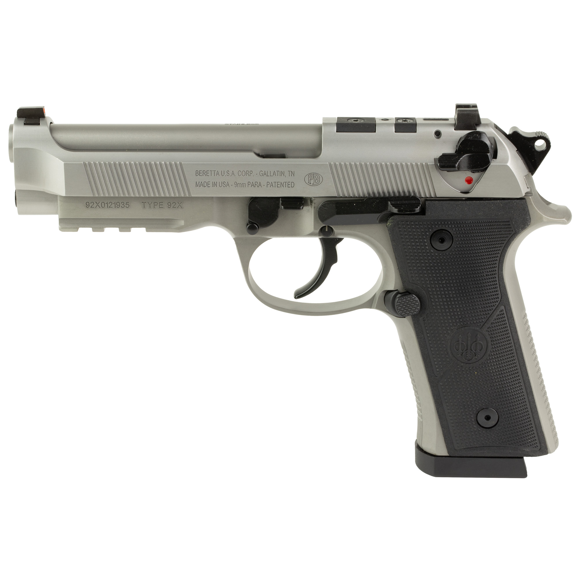 BERETTA 92X RDO 9mm 4.7" 18rd - Stainless