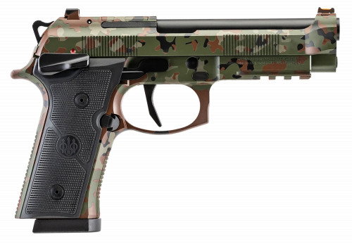 Beretta 92XI Full Size Single Action Only 9mm Flectarn Camo Pistol