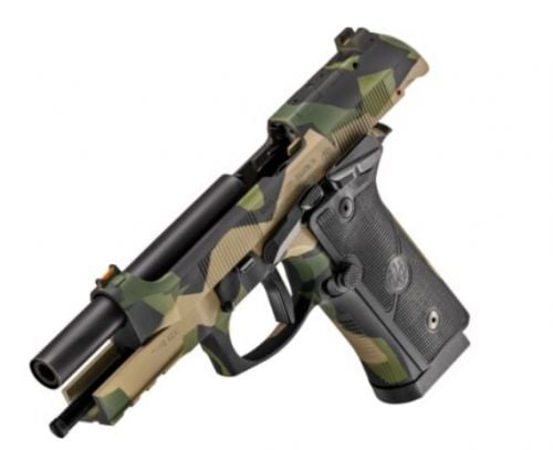 Beretta 92XI SAO FS Full Size 9mm Splinter Camo Pistol