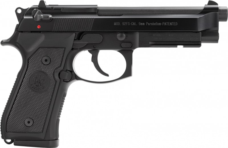 Beretta JS92M9A1 92FS M9A1 9mm LTD 10+1 4.9" Black Synthetic Grip Black