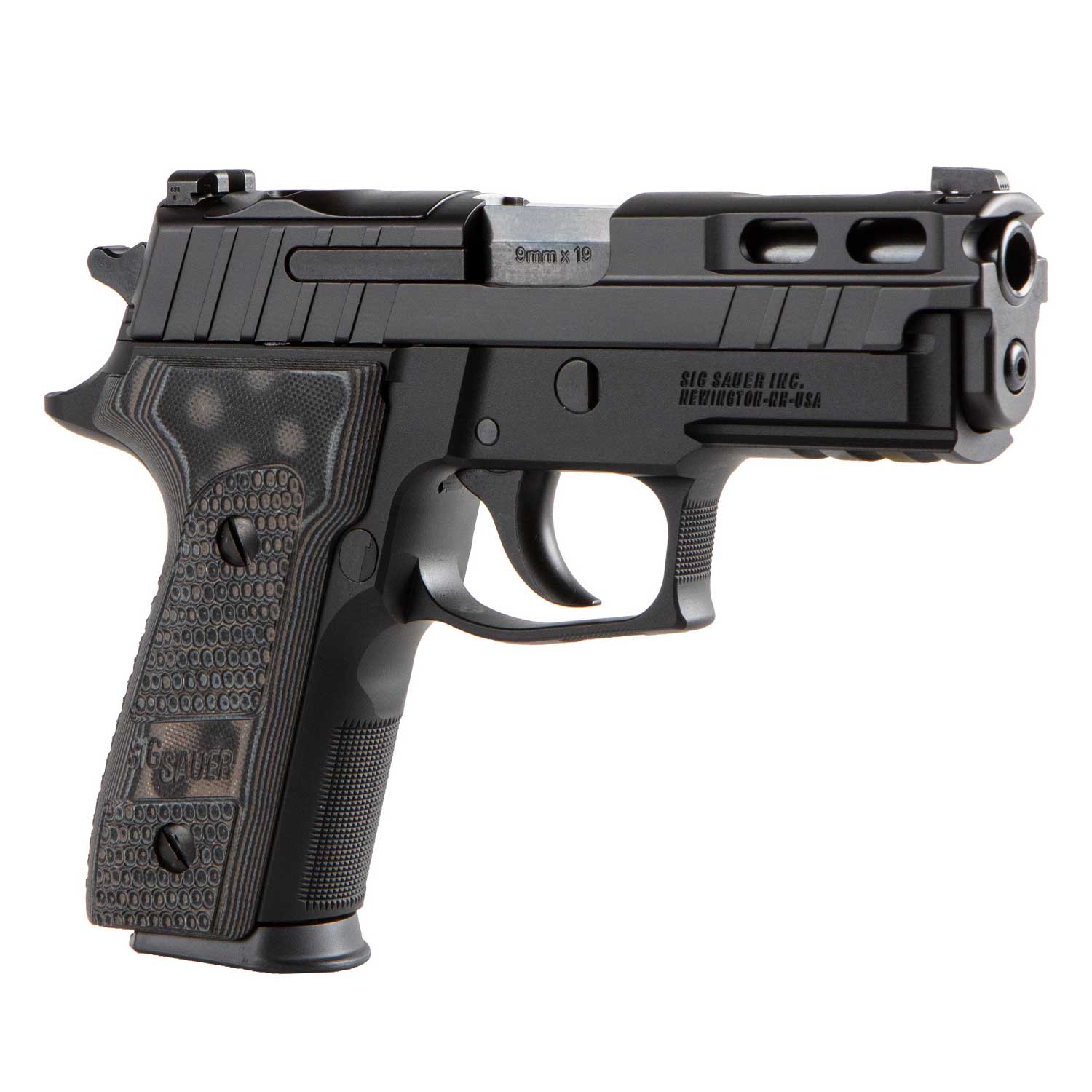 SIG SAUER P229 9mm 3.9" 15rd Optic Ready Pistol w/ XRAY3 Night Sights - Black / G10 Grip