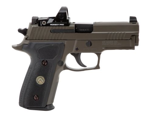 Used Sig Sauer P229 Legion 9MM, 3 Magazines, Red Dot, Factory Box
